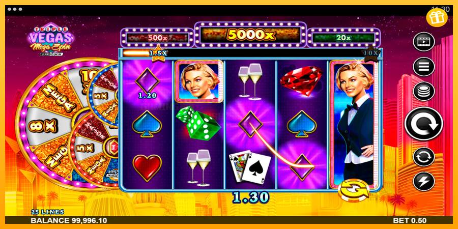 Triple Vegas Mega Spin игрална машина за пари, снимка 5