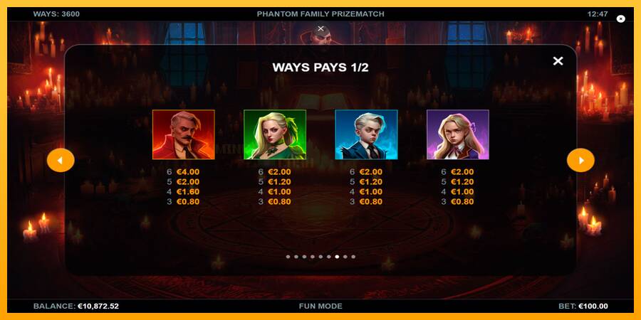 Phantom Family PrizeMatch игрална машина за пари, снимка 6