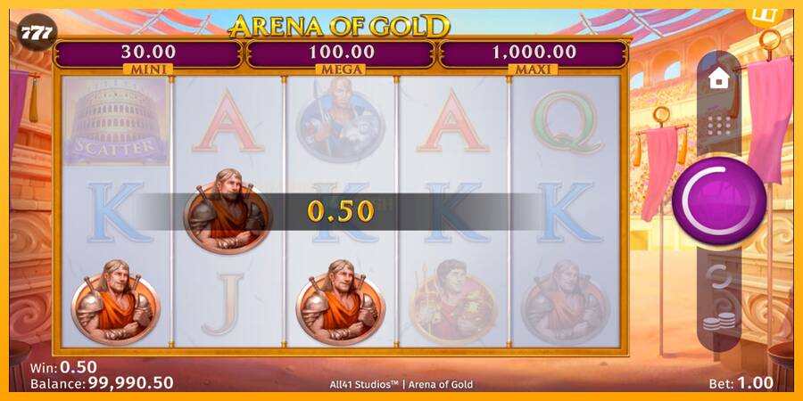 Arena of Gold игрална машина за пари, снимка 2