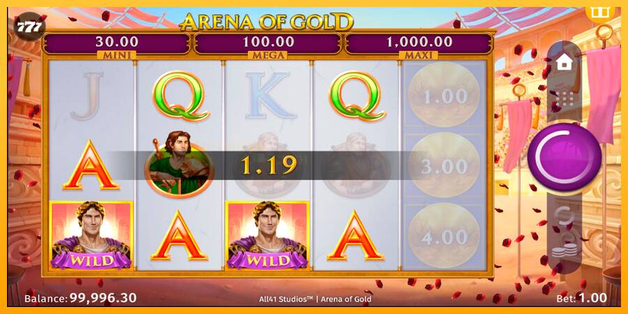 Arena of Gold игрална машина за пари, снимка 4