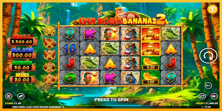 King Kong Cash Even Bigger Bananas 2 игрална машина за пари, снимка 1