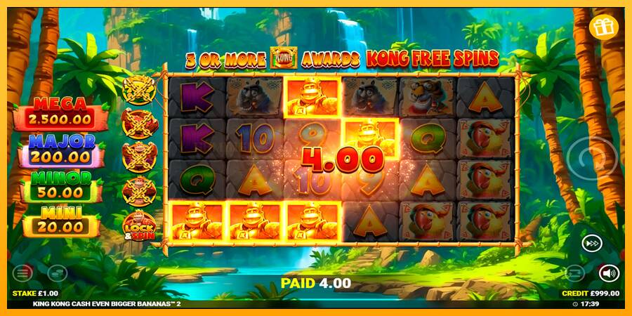 King Kong Cash Even Bigger Bananas 2 игрална машина за пари, снимка 4