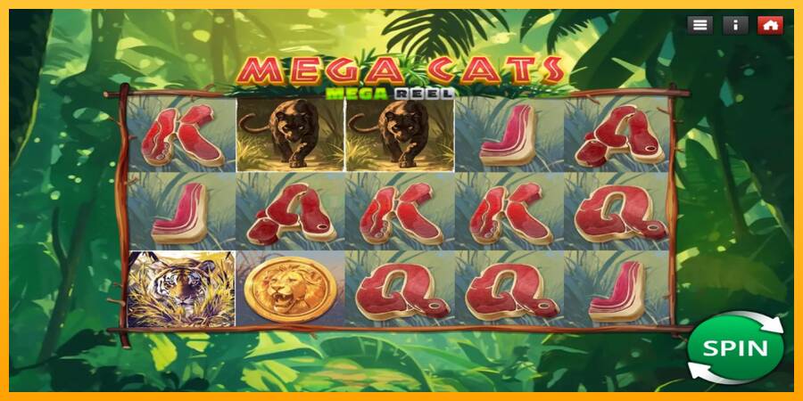 Mega Cats Mega Reel игрална машина за пари, снимка 2