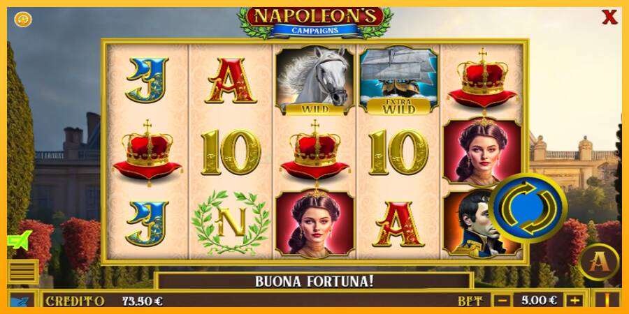 Napoleons Campaigns игрална машина за пари, снимка 2