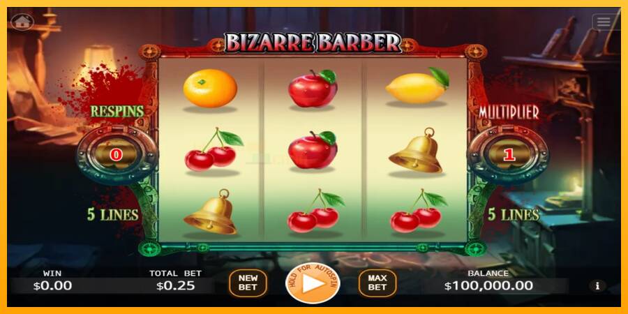 Bizarre Barber игрална машина за пари, снимка 1