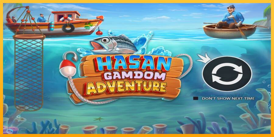 Hasan Gamdom Adventure игрална машина за пари, снимка 1