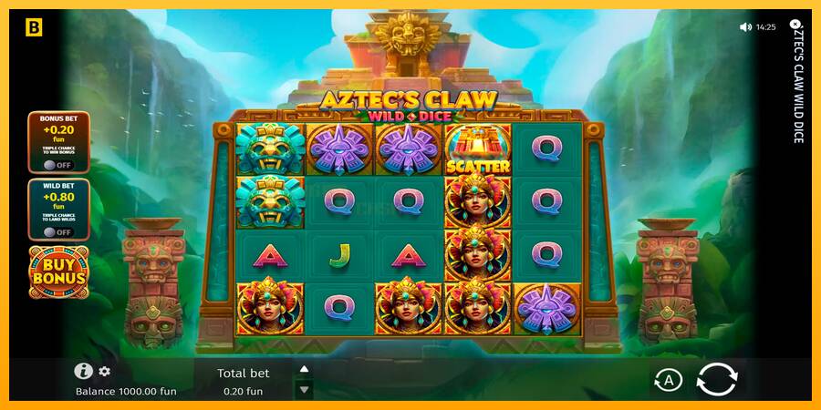 Aztecs Claw Wild Dice игрална машина за пари, снимка 1