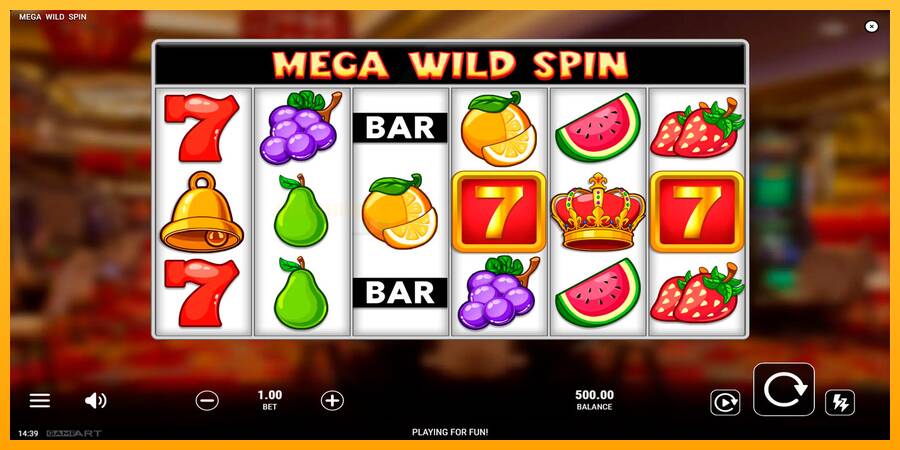 Mega Wild Spin игрална машина за пари, снимка 1