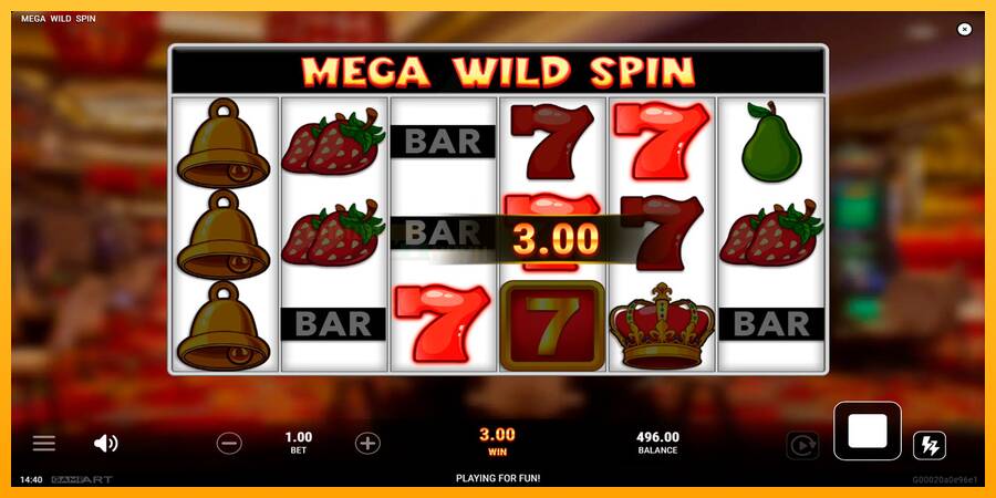 Mega Wild Spin игрална машина за пари, снимка 2