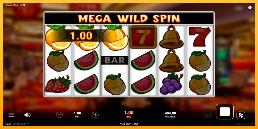 Mega Wild Spin игрална машина за пари, снимка 5