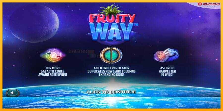 Fruity Way игрална машина за пари, снимка 1