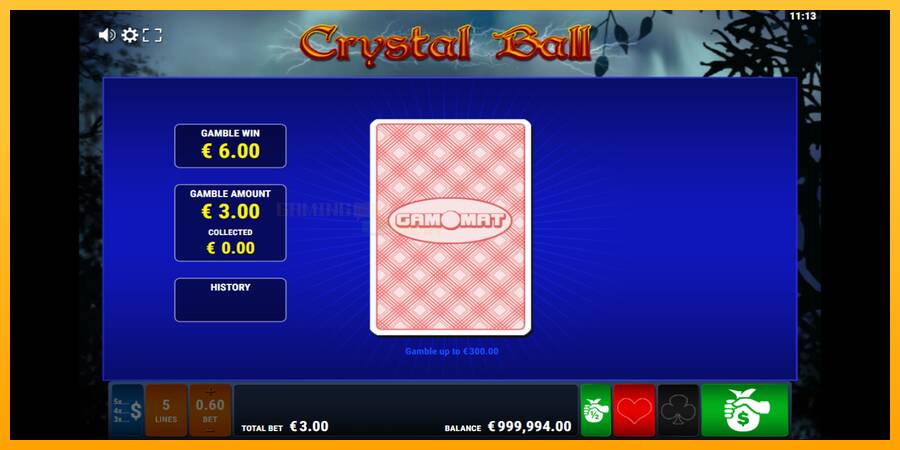 Crystal Ball игрална машина за пари, снимка 3