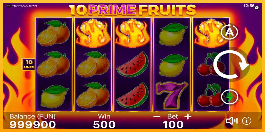 10 Prime Fruits игрална машина за пари, снимка 2