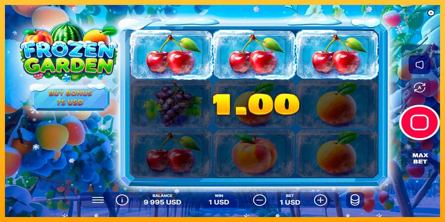 Frozen Garden игрална машина за пари, снимка 2