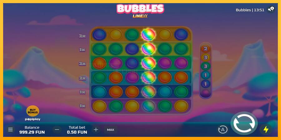 Bubbles игрална машина за пари, снимка 2