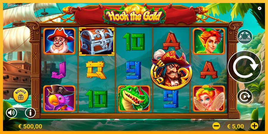 Hook The Gold игрална машина за пари, снимка 1