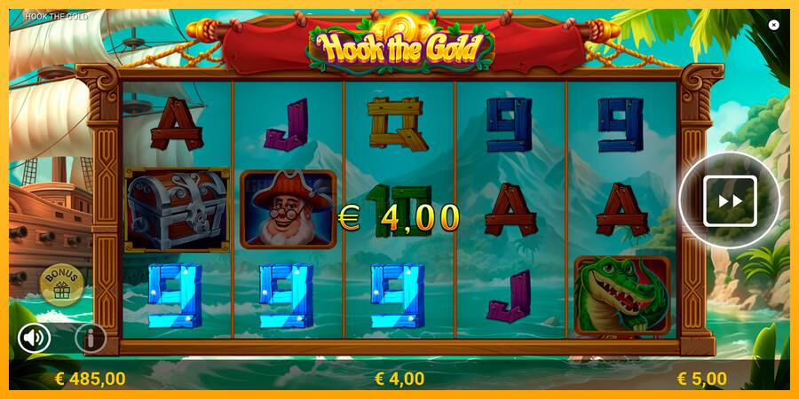 Hook The Gold игрална машина за пари, снимка 5