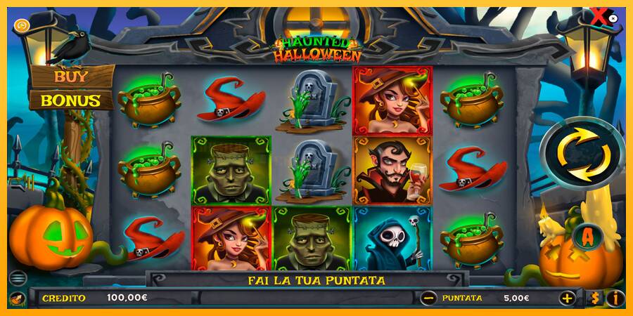 Hunted Halloween игрална машина за пари, снимка 1