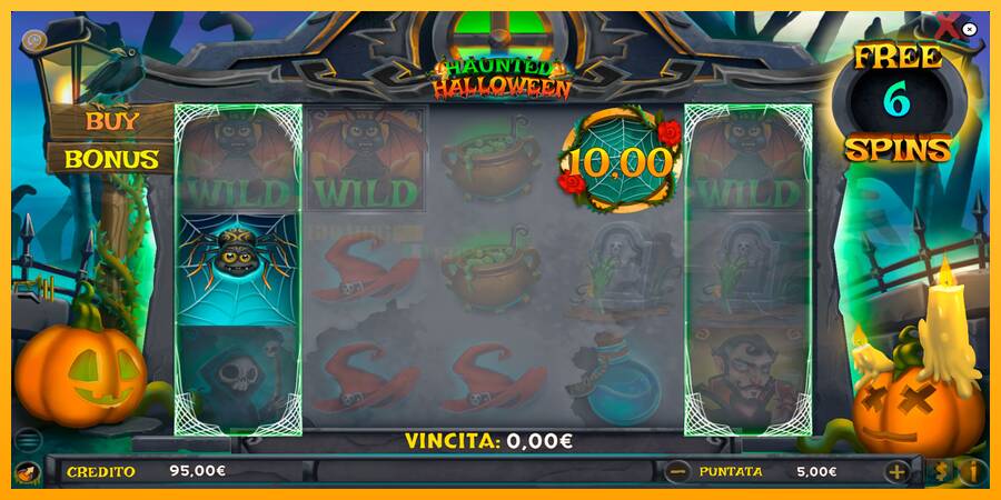 Hunted Halloween игрална машина за пари, снимка 3