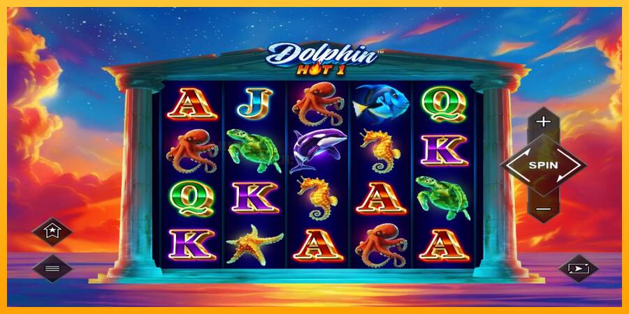 Dolphin Hot 1 игрална машина за пари, снимка 1