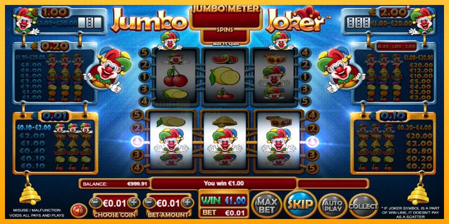 Jumbo Joker игрална машина за пари, снимка 3