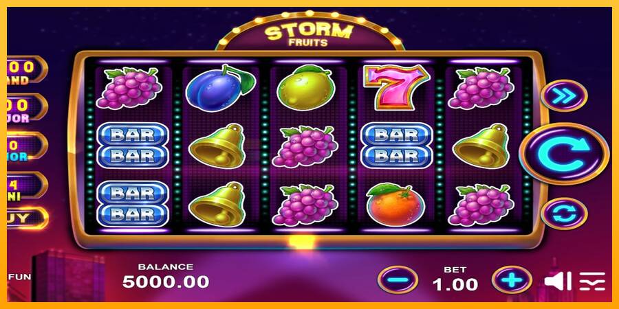 Storm Fruits игрална машина за пари, снимка 1