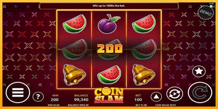 Coin Slam игрална машина за пари, снимка 4