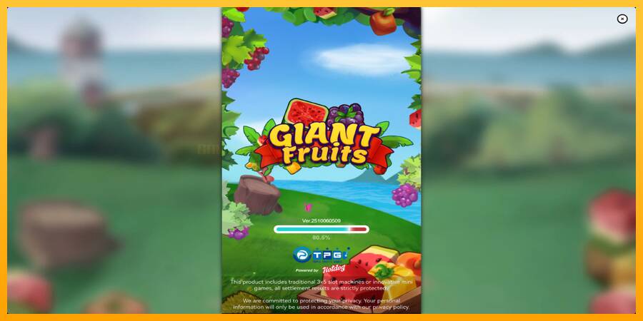 Giant Fruits игрална машина за пари, снимка 1