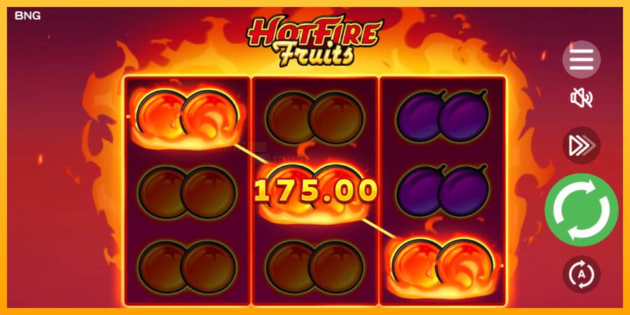 Hot Fire Fruits игрална машина за пари, снимка 5