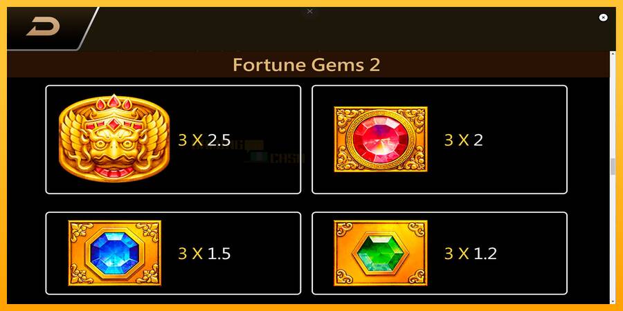 Fortune Gems 2 игрална машина за пари, снимка 6