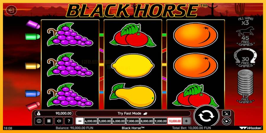 Black Horse игрална машина за пари, снимка 1