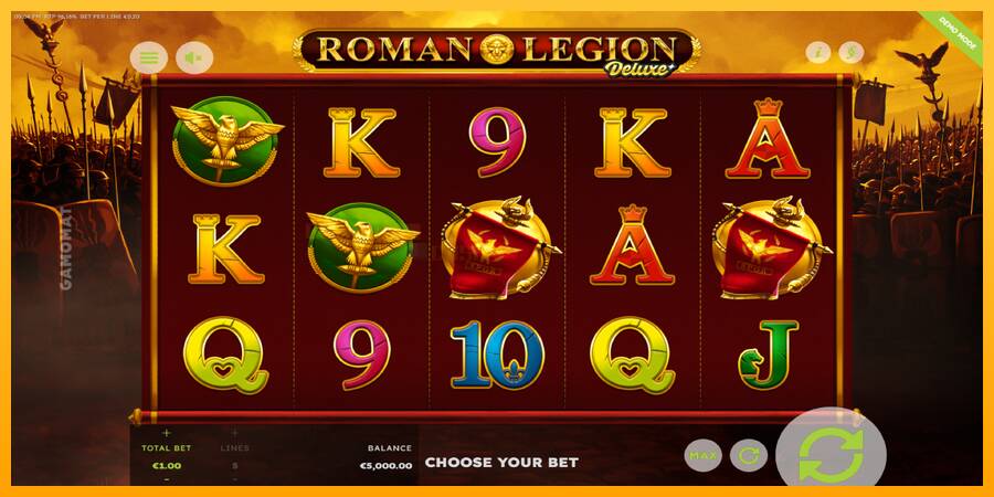 Roman Legion Deluxe игрална машина за пари, снимка 2