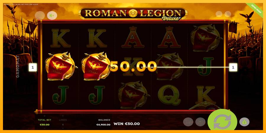 Roman Legion Deluxe игрална машина за пари, снимка 3