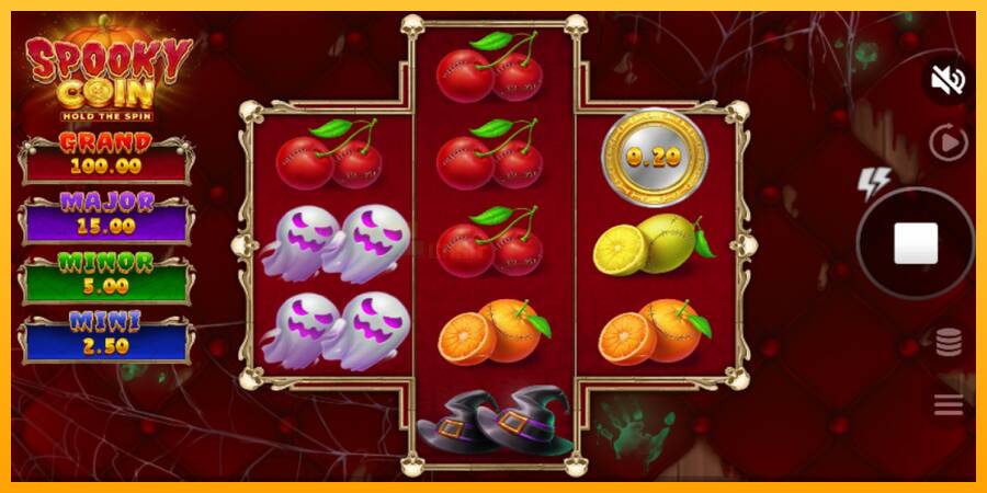 Spooky Coin Hold The Spin игрална машина за пари, снимка 2