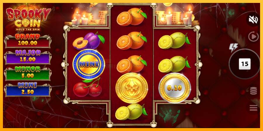 Spooky Coin Hold The Spin игрална машина за пари, снимка 4