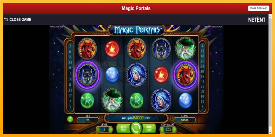 Magic Portals игрална машина за пари, снимка 2