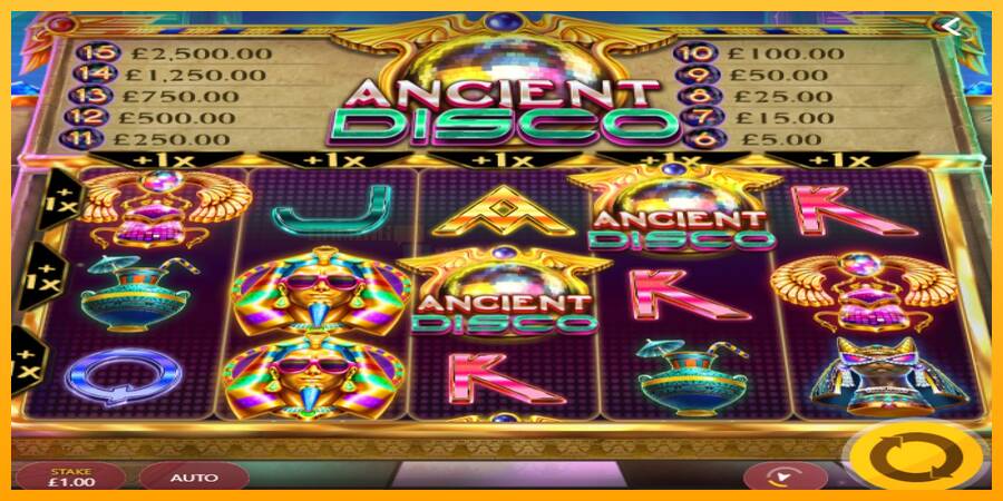 Ancient Disco игрална машина за пари, снимка 3