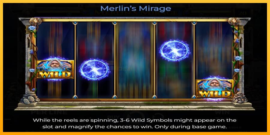 Merlins Mirage игрална машина за пари, снимка 4