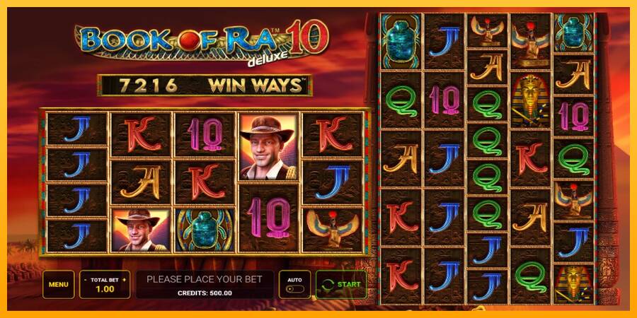 Book of Ra Deluxe 10 Win Ways игрална машина за пари, снимка 1