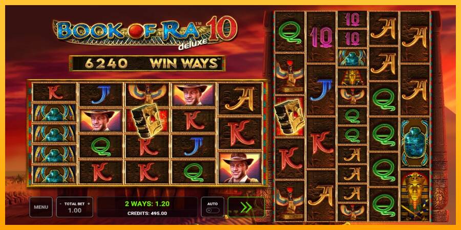 Book of Ra Deluxe 10 Win Ways игрална машина за пари, снимка 2