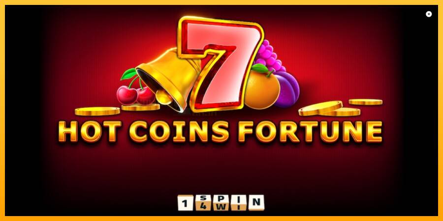 Hot Coins Fortune игрална машина за пари, снимка 1