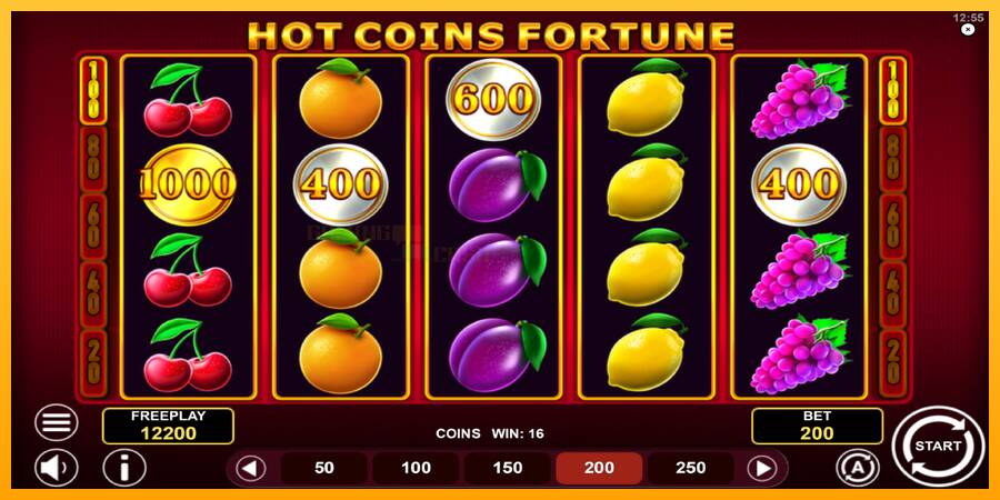 Hot Coins Fortune игрална машина за пари, снимка 2