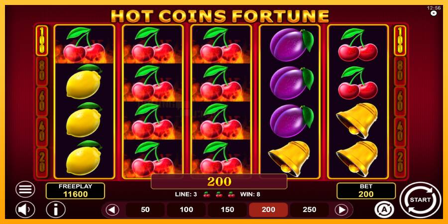 Hot Coins Fortune игрална машина за пари, снимка 3