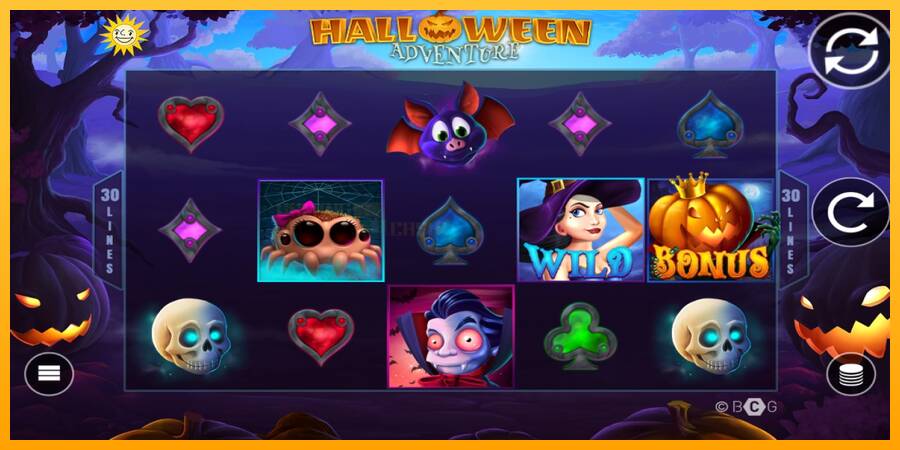 Halloween Adventure игрална машина за пари, снимка 1