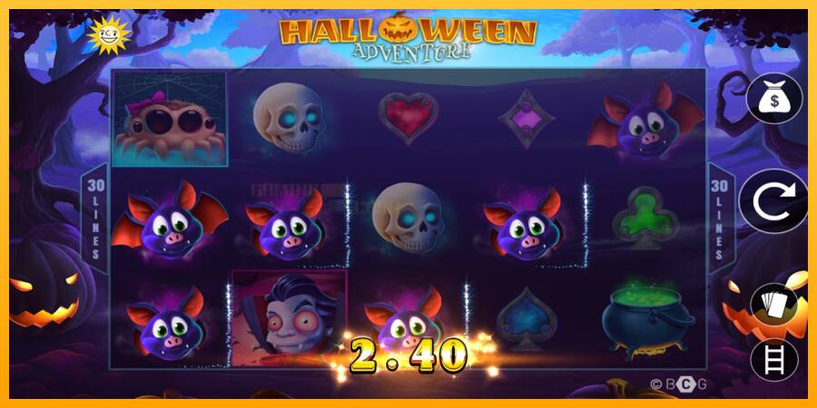 Halloween Adventure игрална машина за пари, снимка 2