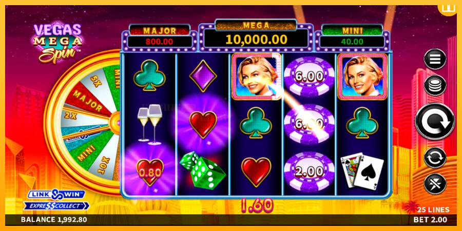 Vegas Mega Spin игрална машина за пари, снимка 3