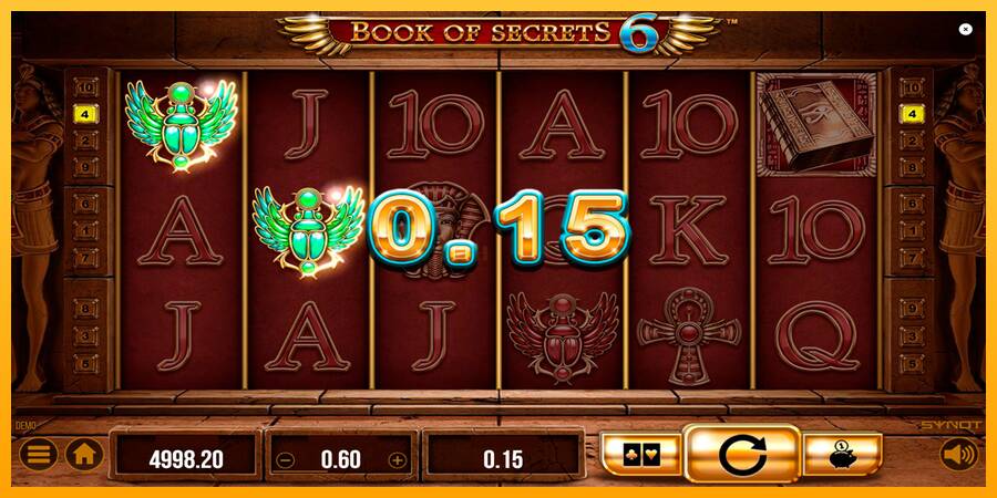 Book of Secrets 6 игрална машина за пари, снимка 2