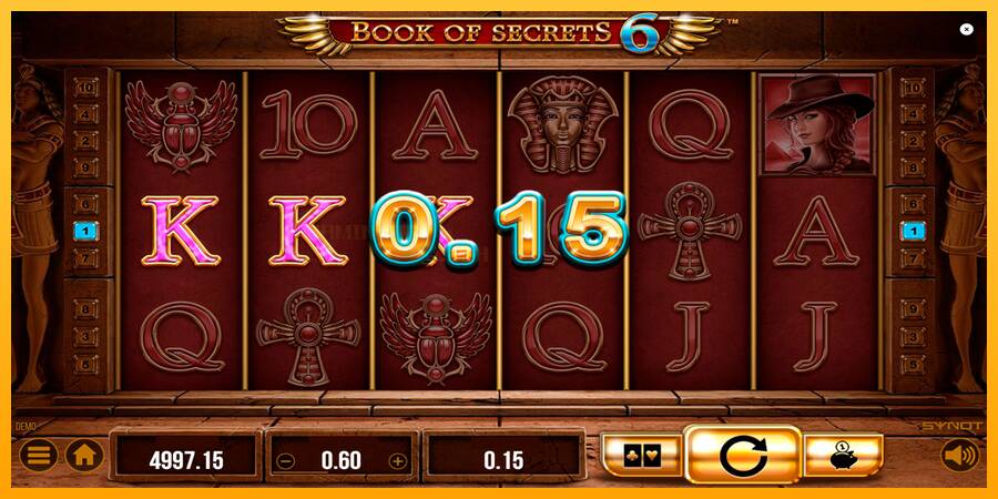 Book of Secrets 6 игрална машина за пари, снимка 3