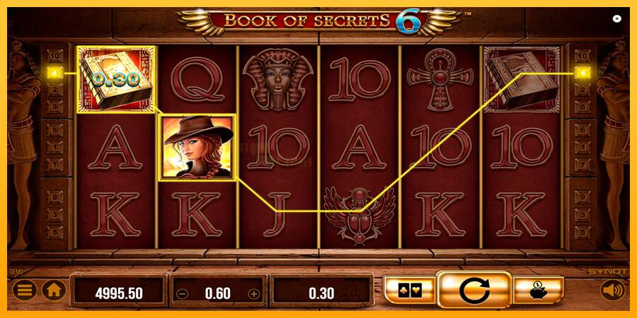 Book of Secrets 6 игрална машина за пари, снимка 4