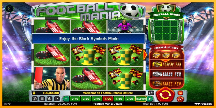 Football Mania Deluxe игрална машина за пари, снимка 2